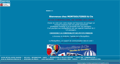 Desktop Screenshot of montgolfieres-cie.com